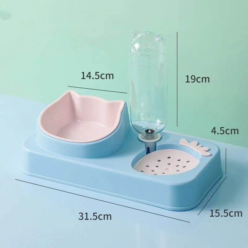 Automatic Drinking Water Anti-spill Food Bowl Pet | Brodtica.com