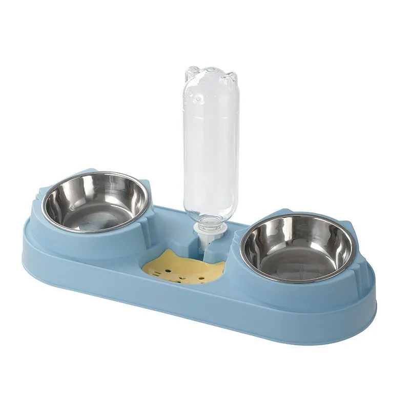 Automatic Drinking Water Anti-spill Food Bowl Pet | Brodtica.com