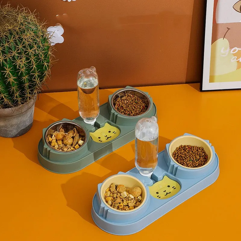 Automatic Drinking Water Anti-spill Food Bowl Pet | Brodtica.com