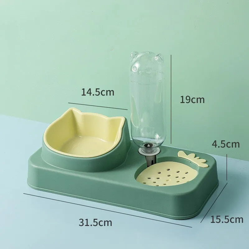 Automatic Drinking Water Anti-spill Food Bowl Pet | Brodtica.com