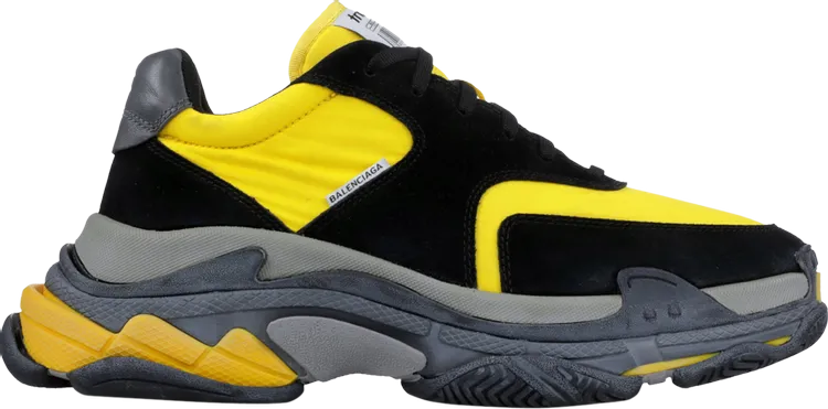 Balenciaga Triple S Sneaker Black Yellow