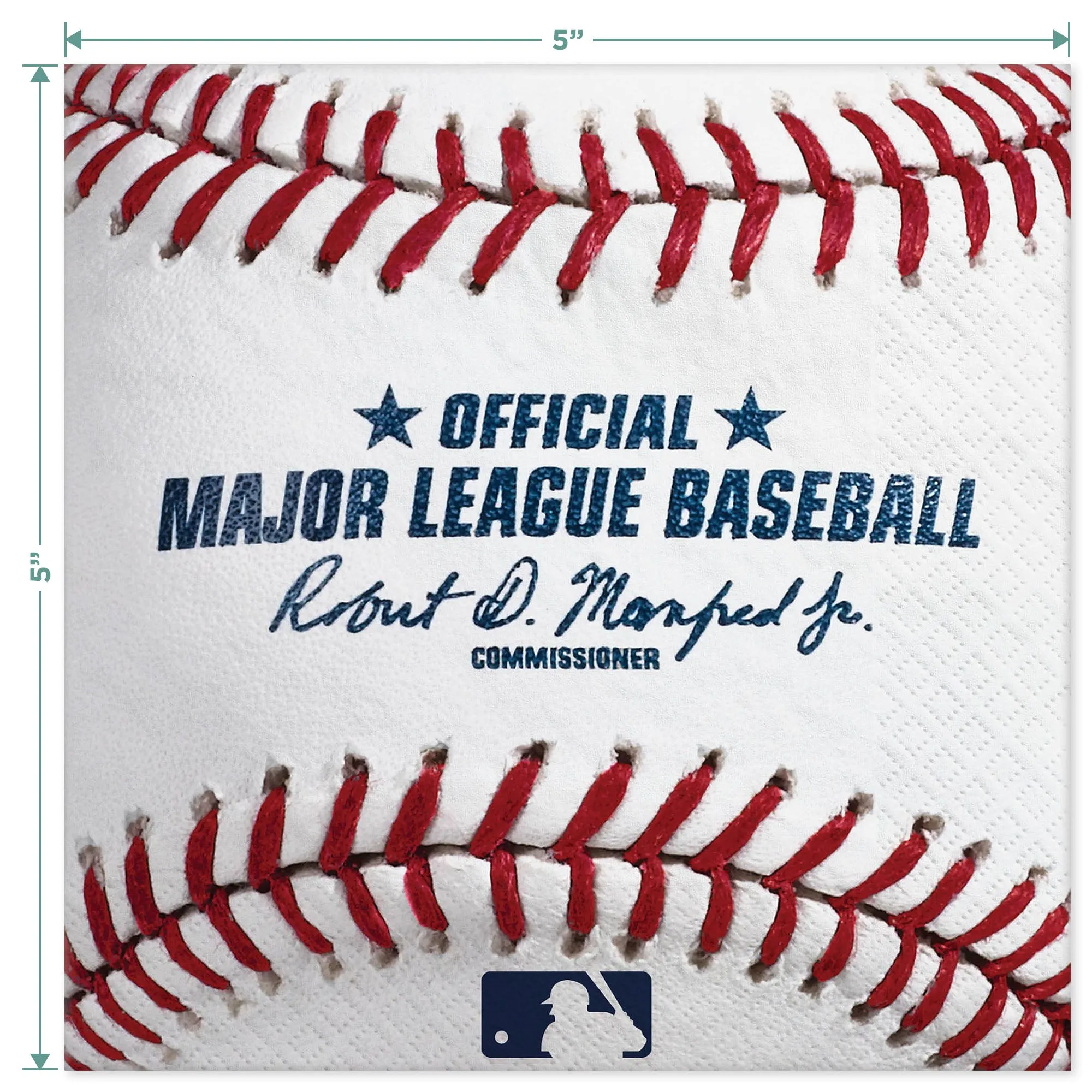 Baseball Party Supplies - All-Star Plates, League Plates, and Matching Napkins (Serves 32)