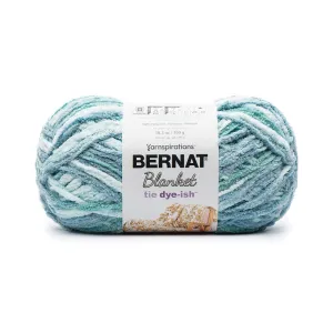 Bernat Blanket Tie Dye-ish Yarn - Clearance Colours