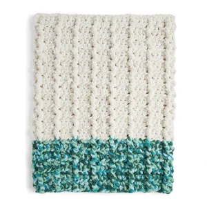 Bernat Dipped End Crochet Blanket