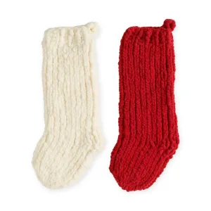 Bernat Fast & Chunky Knit Stocking