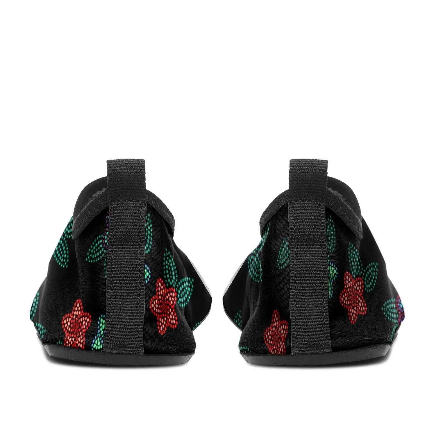 Berry Flowers Black Sockamoccs