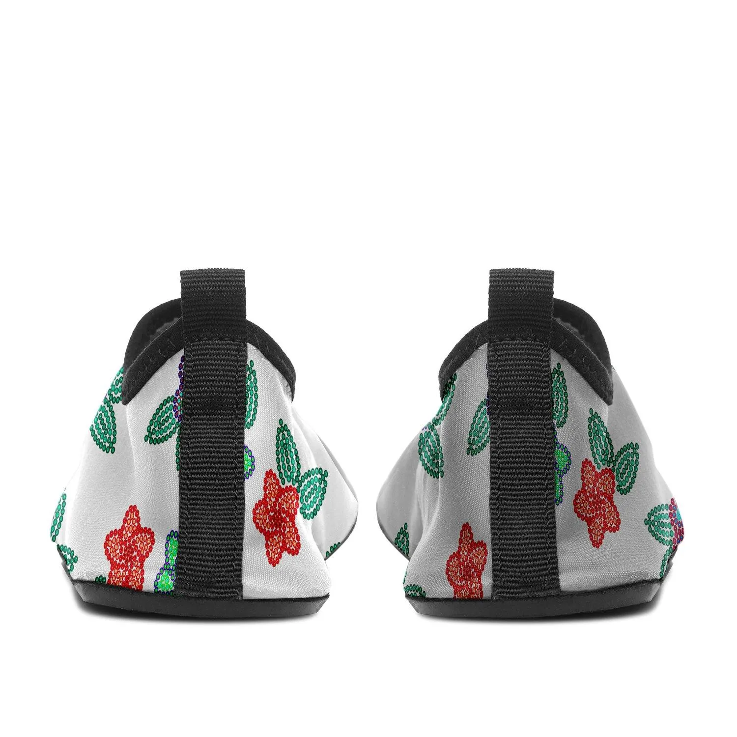 Berry Flowers White Sockamoccs