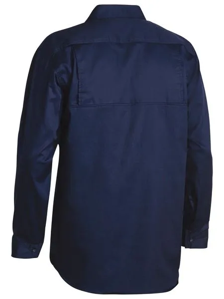 Bisley Cool Lightweight Drill Shirt - Long Sleeve (BS6893)