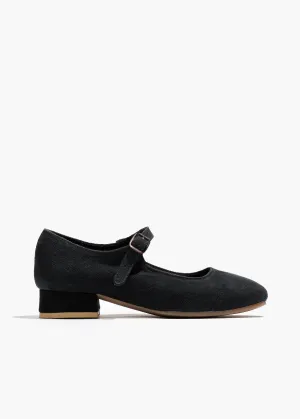 Black | Heeled Mary Jane