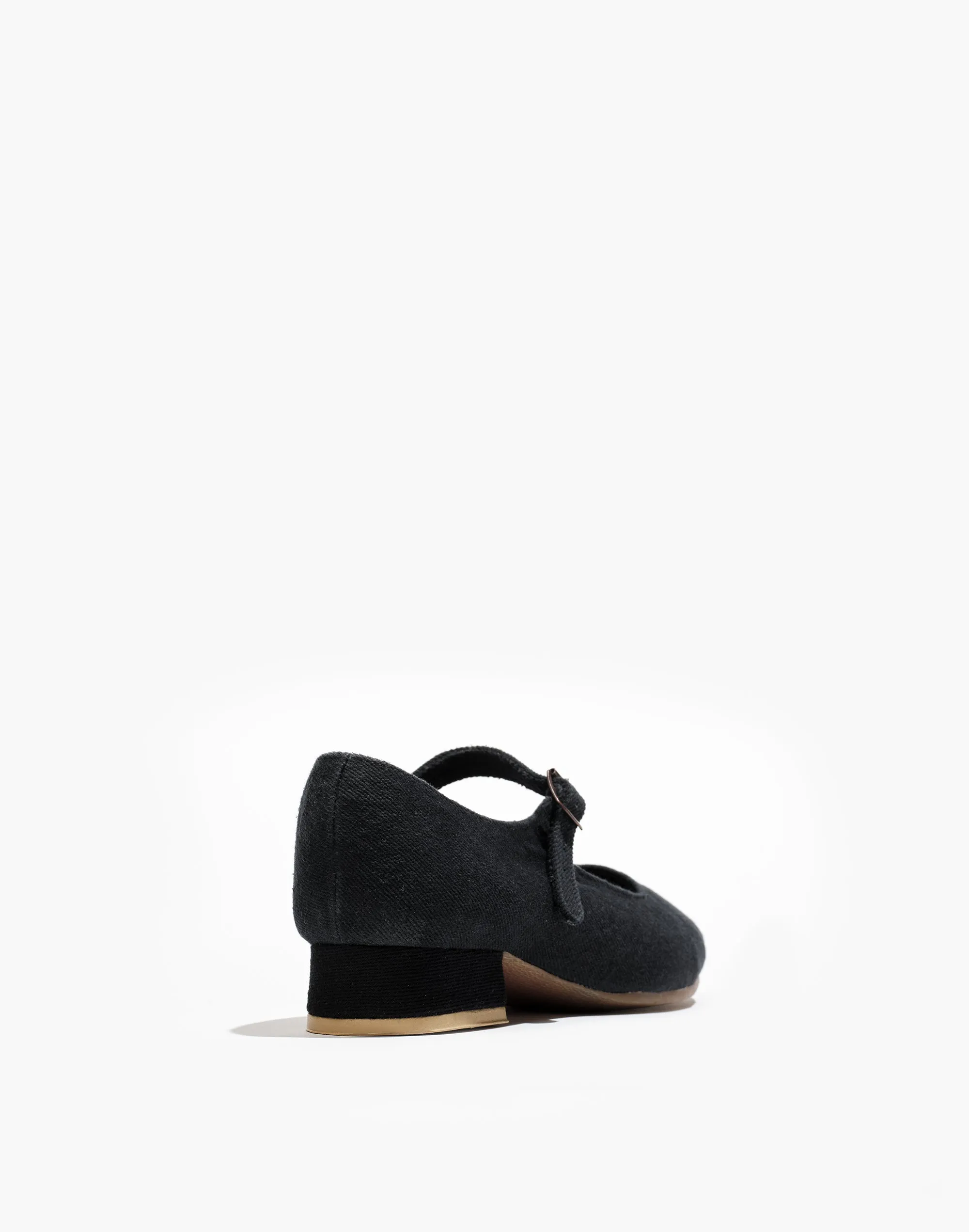 Black | Heeled Mary Jane