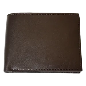 BOL Men's Slim Bifold Leather Wallet