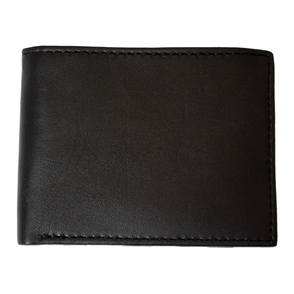 BOL Men's Slim Bifold Leather Wallet