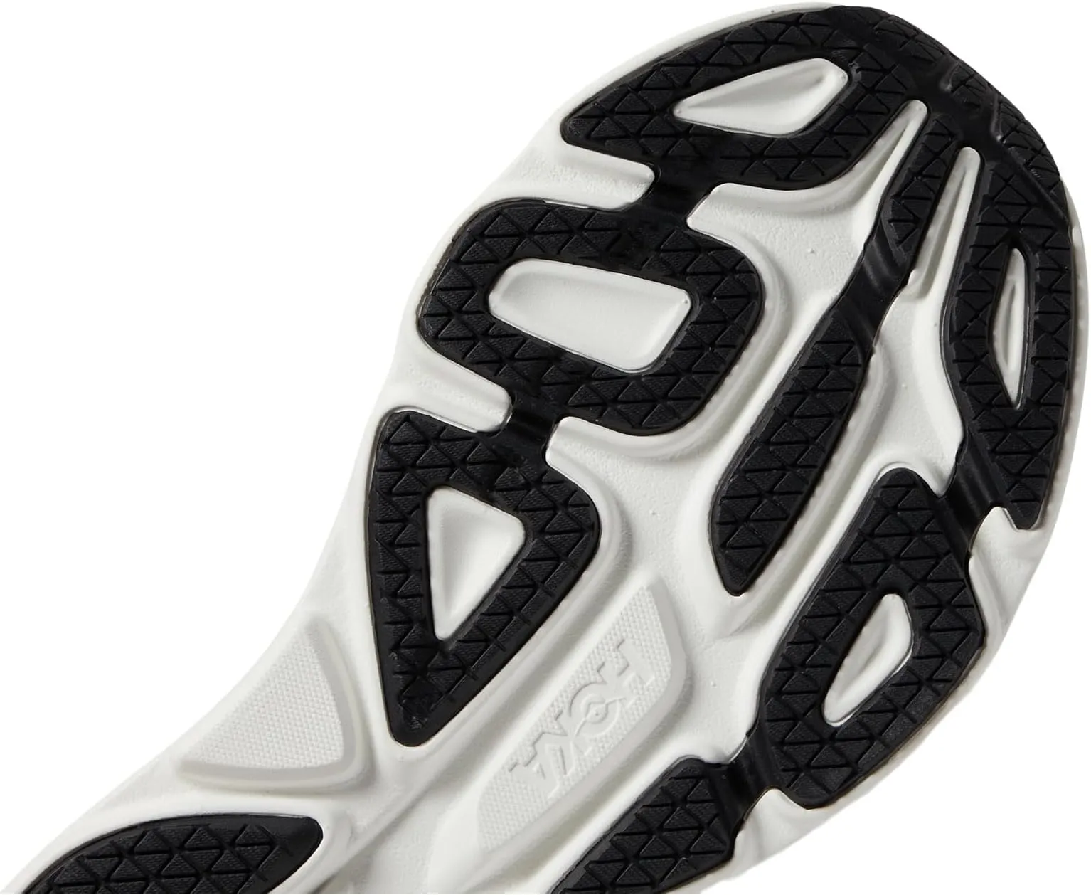 Bondi 8 Hoka Sneakers, White/Black