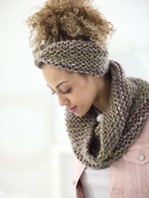 Boro Park Cowl And Headband (Knit)