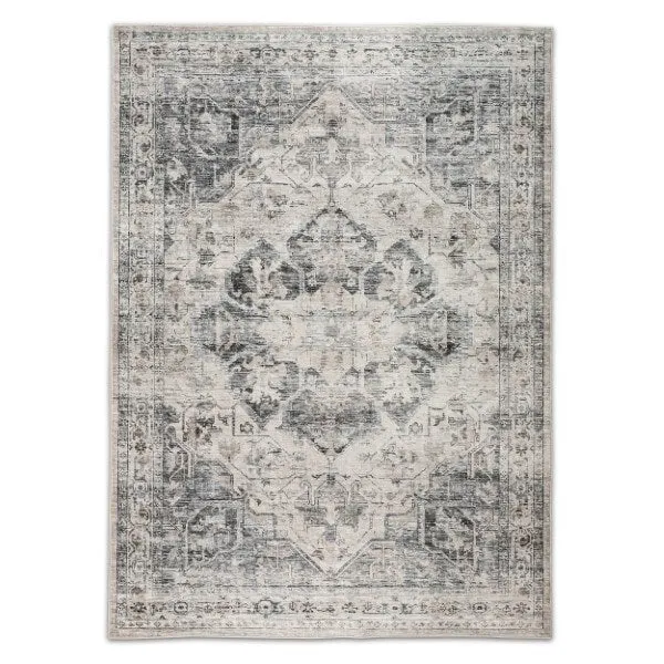 Brio Grey Washable Rug