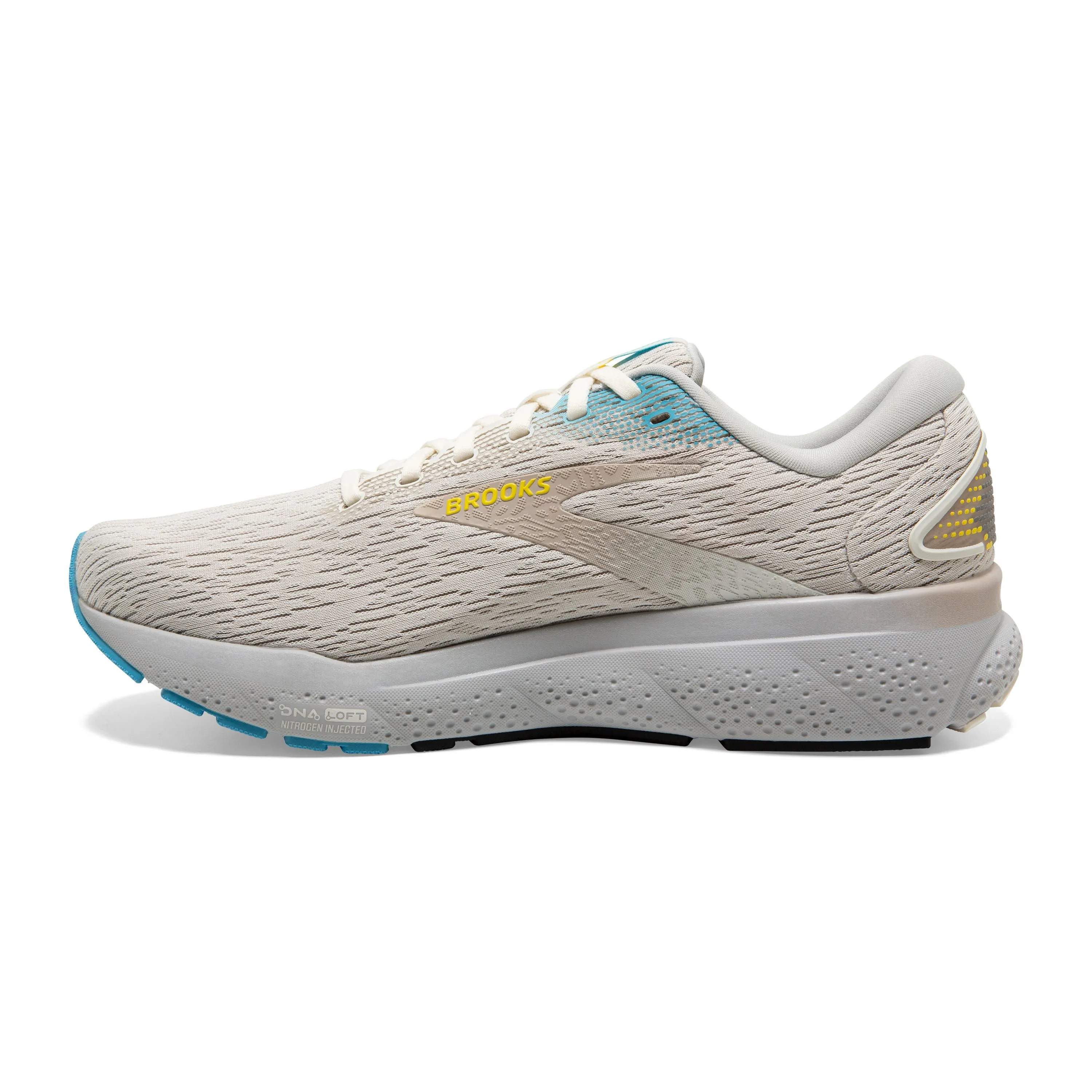 Brooks | Ghost 16 | Men's | Coconut/Blue/Yellow