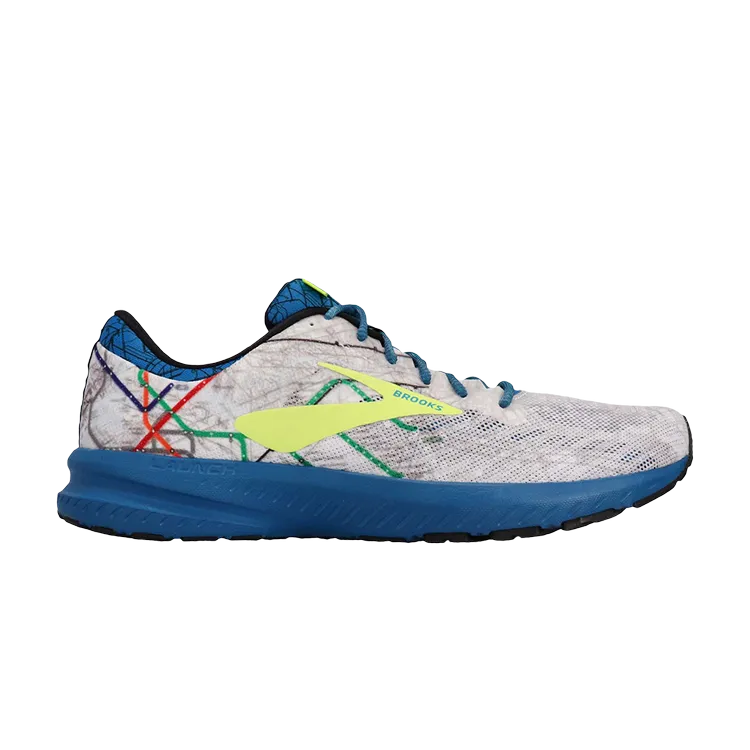 Brooks Launch 6 'NightLife' sneakers, blue