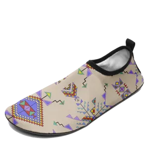 Buffalo Jump Hide Kid's Sockamoccs Slip On Shoes