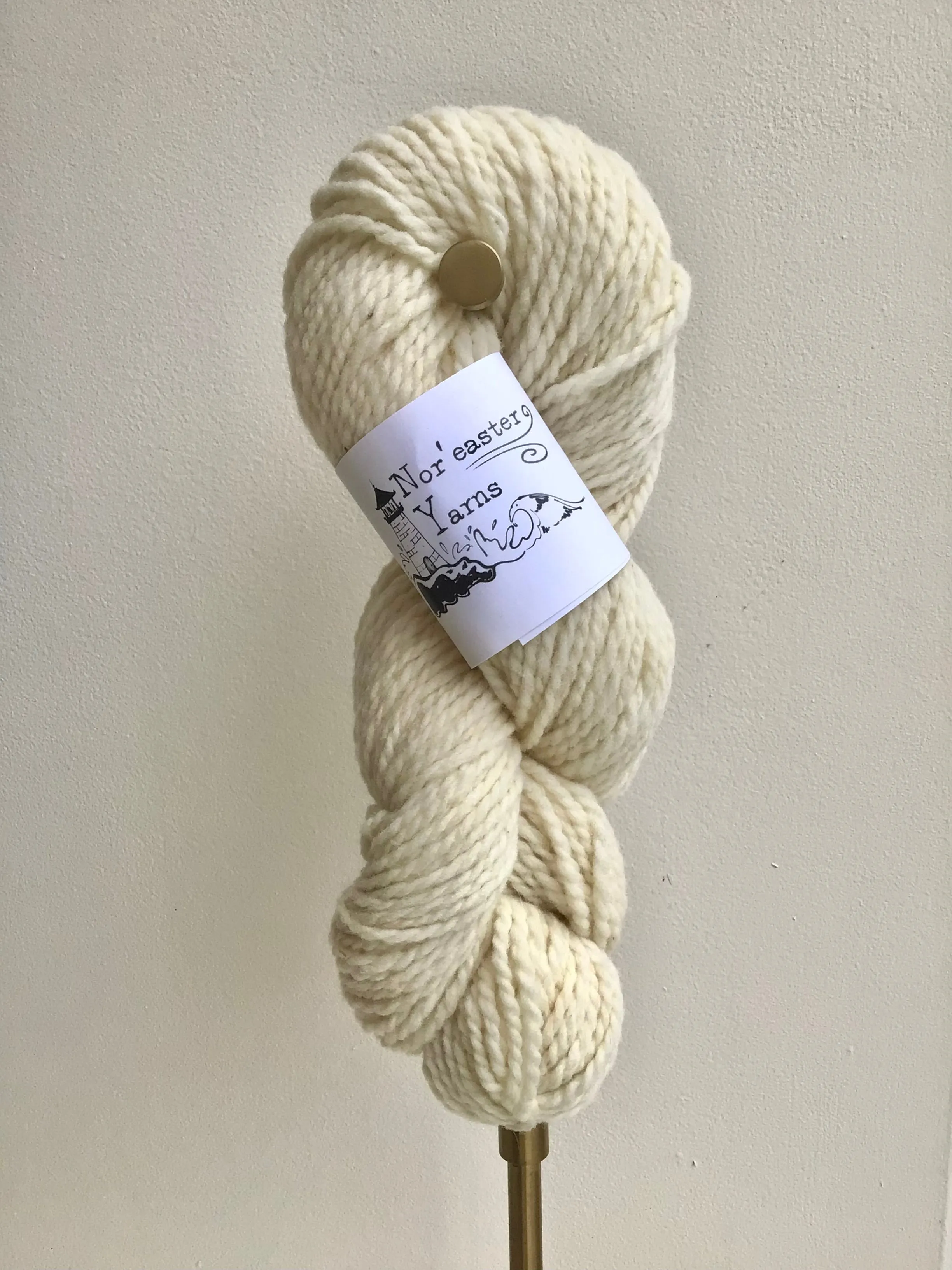 Bulky 2Ply Yarn | Cream