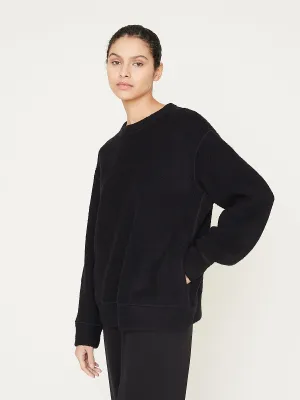 Bulky Sweatshirt in Black