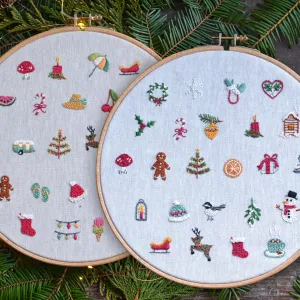 BUNDLE Christmas Embroidery Patterns