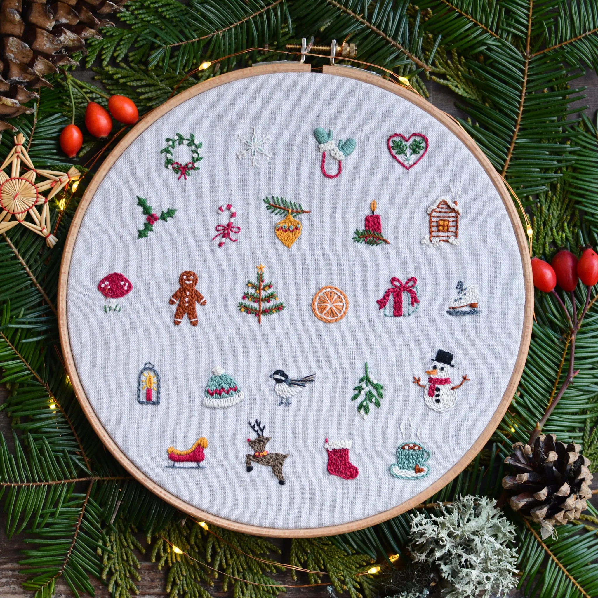 BUNDLE Christmas Embroidery Patterns