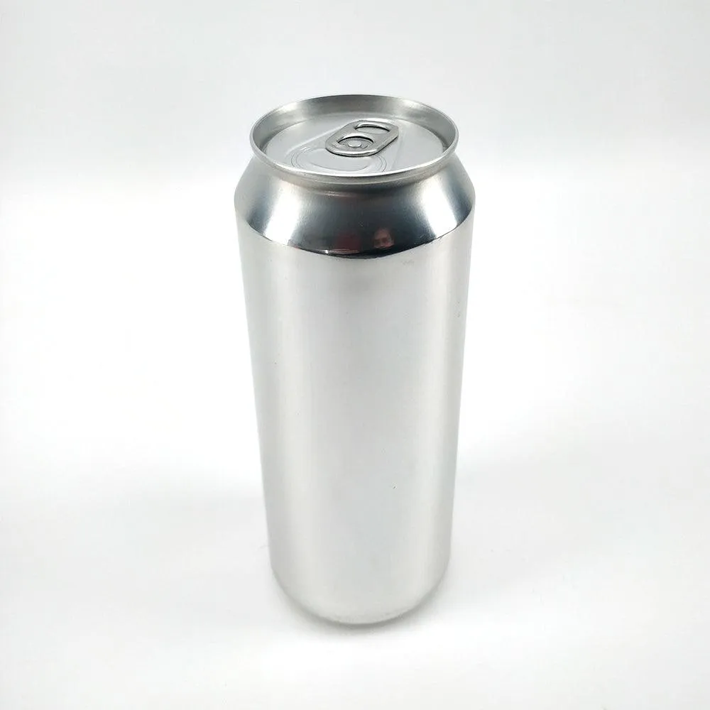 Can Fresh - 500mL Wide Mouth - Silver - Aluminium Cans - 207 Units