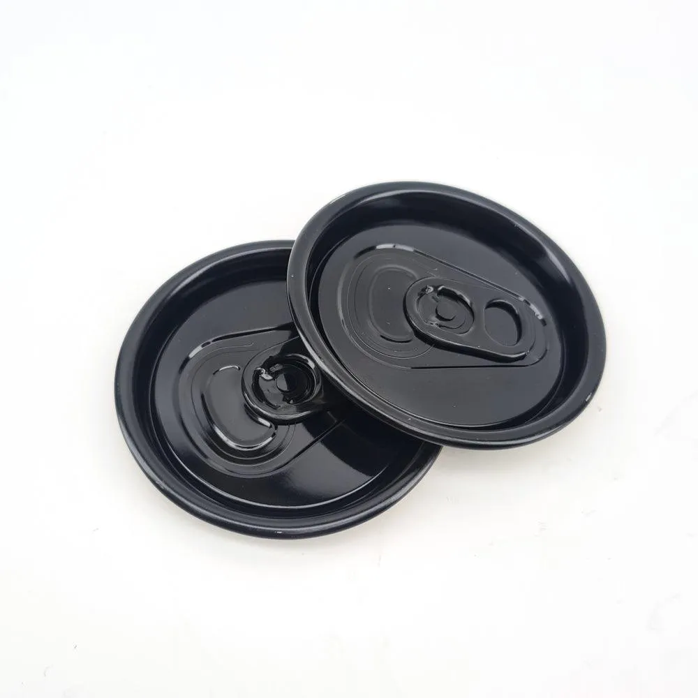 Can Fresh - B64 Aluminium Lid Only  Black- (5000/carton)