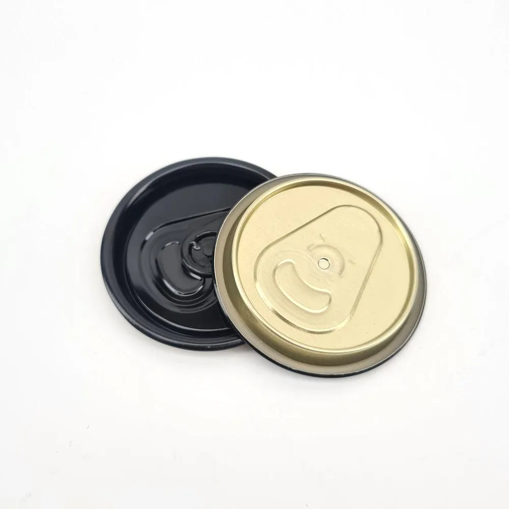 Can Fresh - B64 Aluminium Lid Only  Black- (5000/carton)