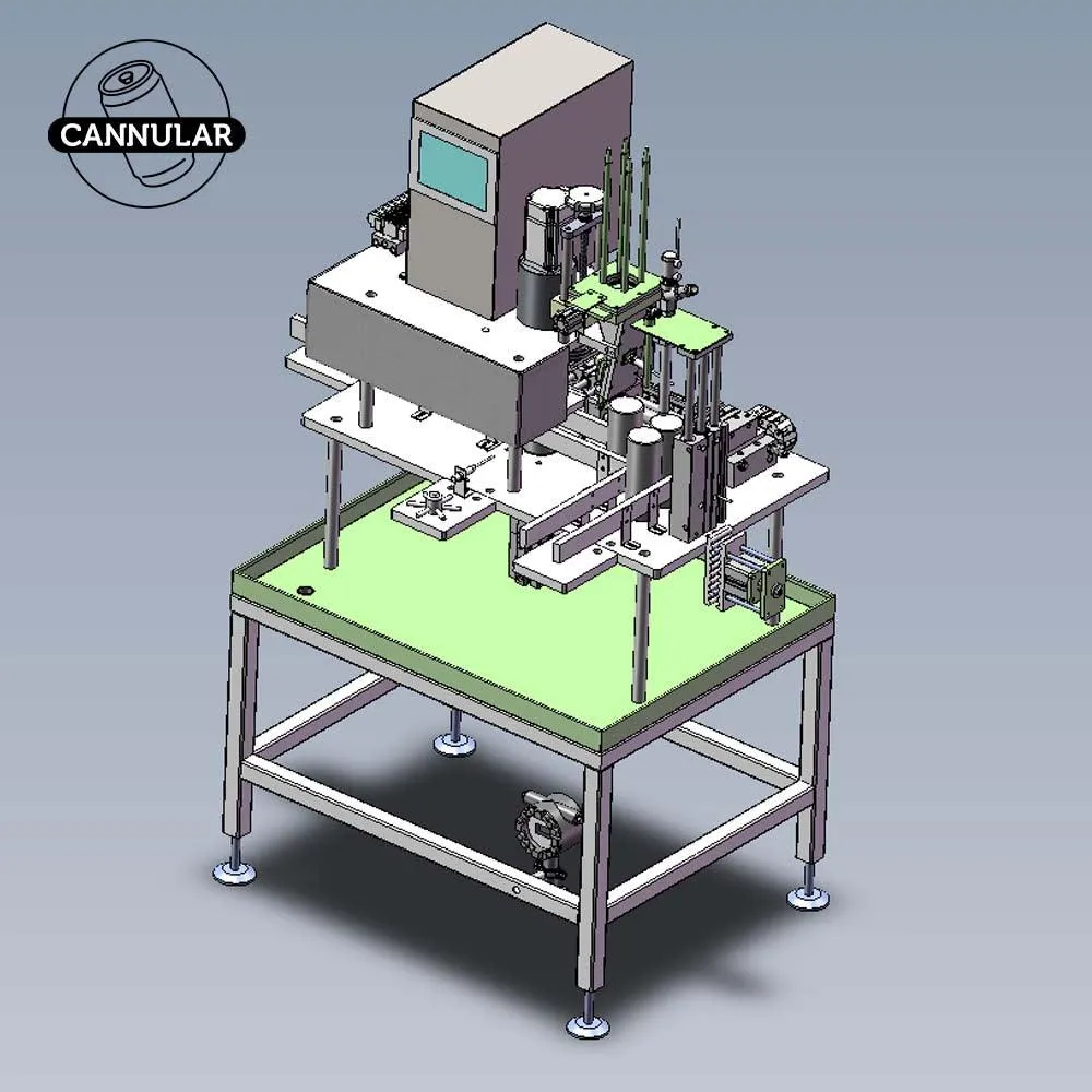 Cannular Fully Automatic Canning Machine - Single Lane