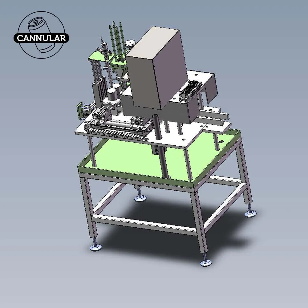 Cannular Fully Automatic Canning Machine - Single Lane