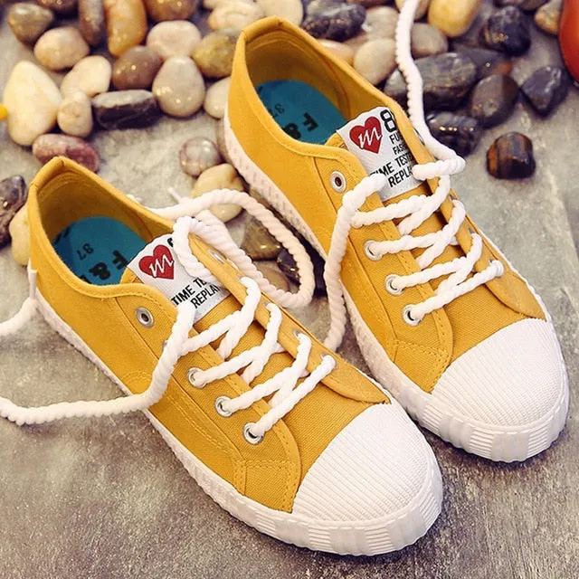 Canvas shoes for girls 2019