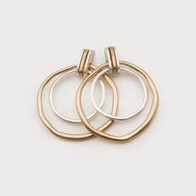 Caracol Earring 2652-MXG Gold/Silver