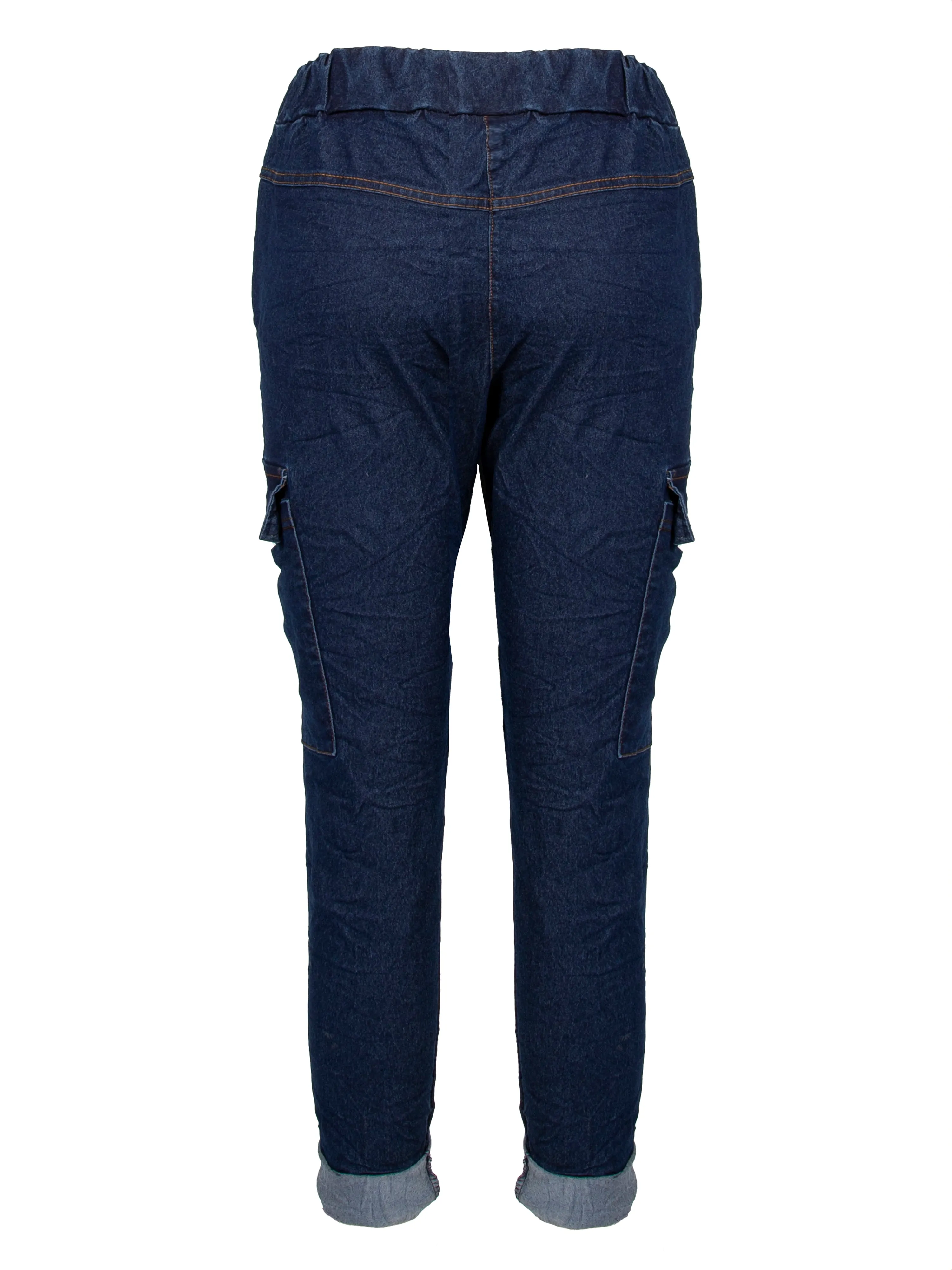 CARMEN VIVI trousers - Denim