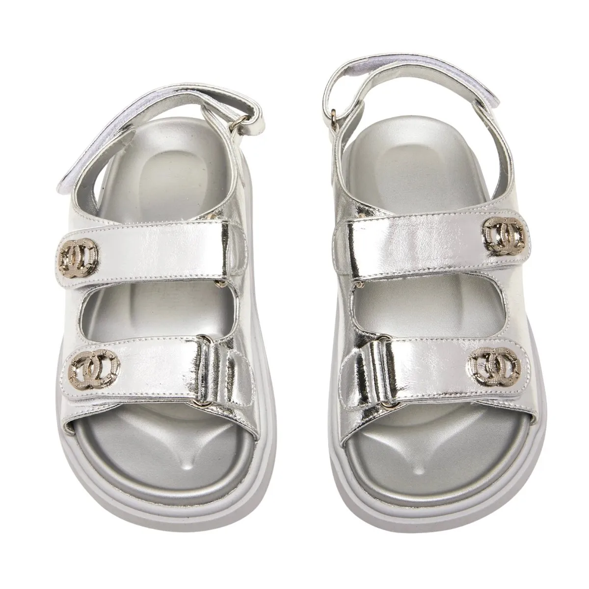 COCO METALLIC DAD SANDALS