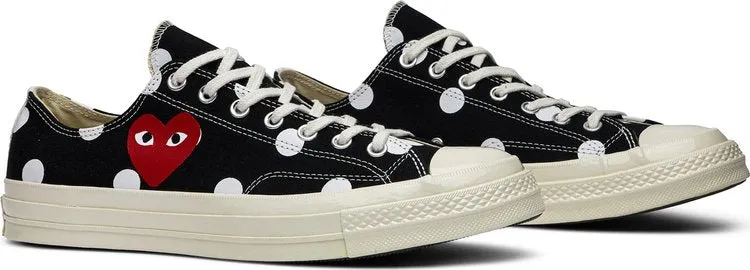 Converse Comme des Garçons x Chuck Taylor All Star 70 Low Polka Dot sneakers, black