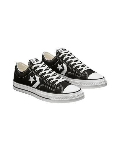 Converse scarpa sneakers Star Player 76 A01607C nero-bianco vintage