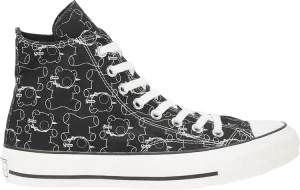 Converse Undercover x Addict x Chuck Taylor All Star High Teddy Bear sneakers, black