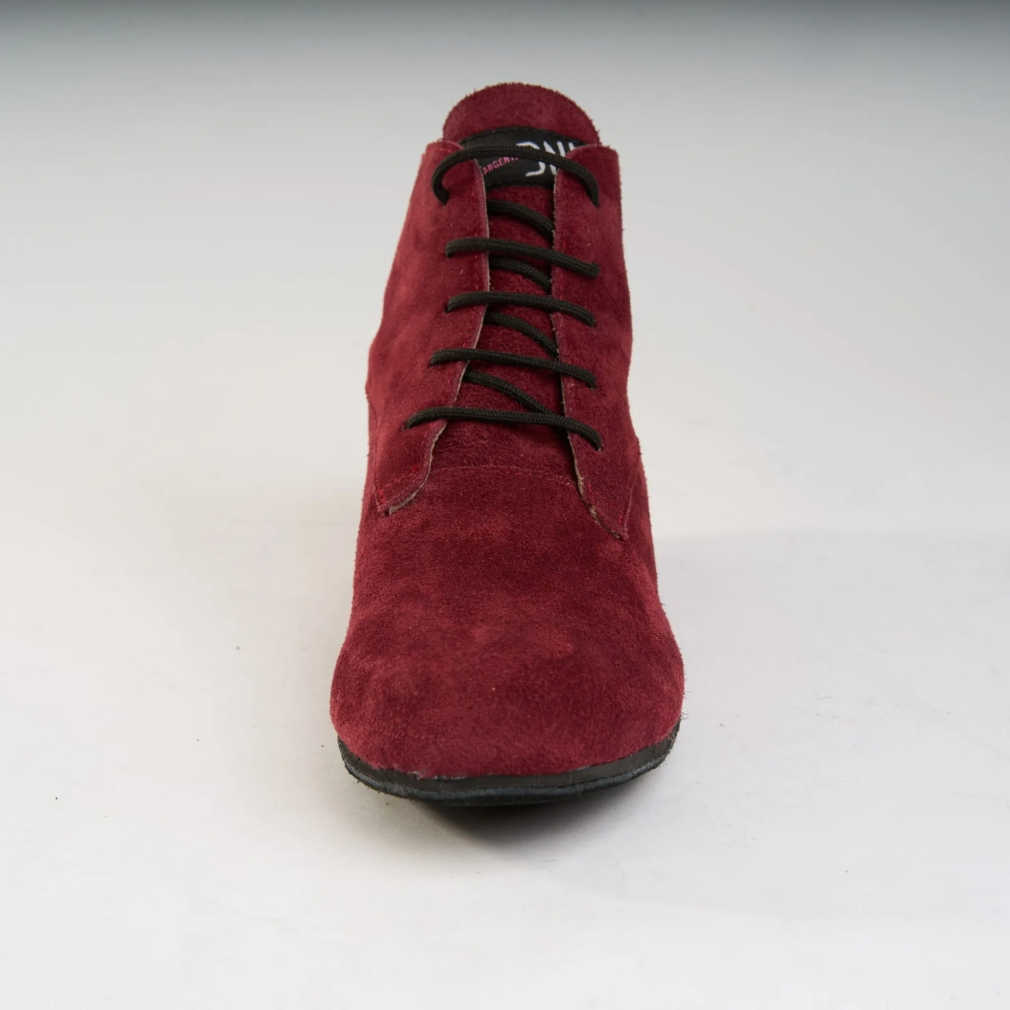 Crimson Suede - Handmade Tango Trainers - Tita 9610