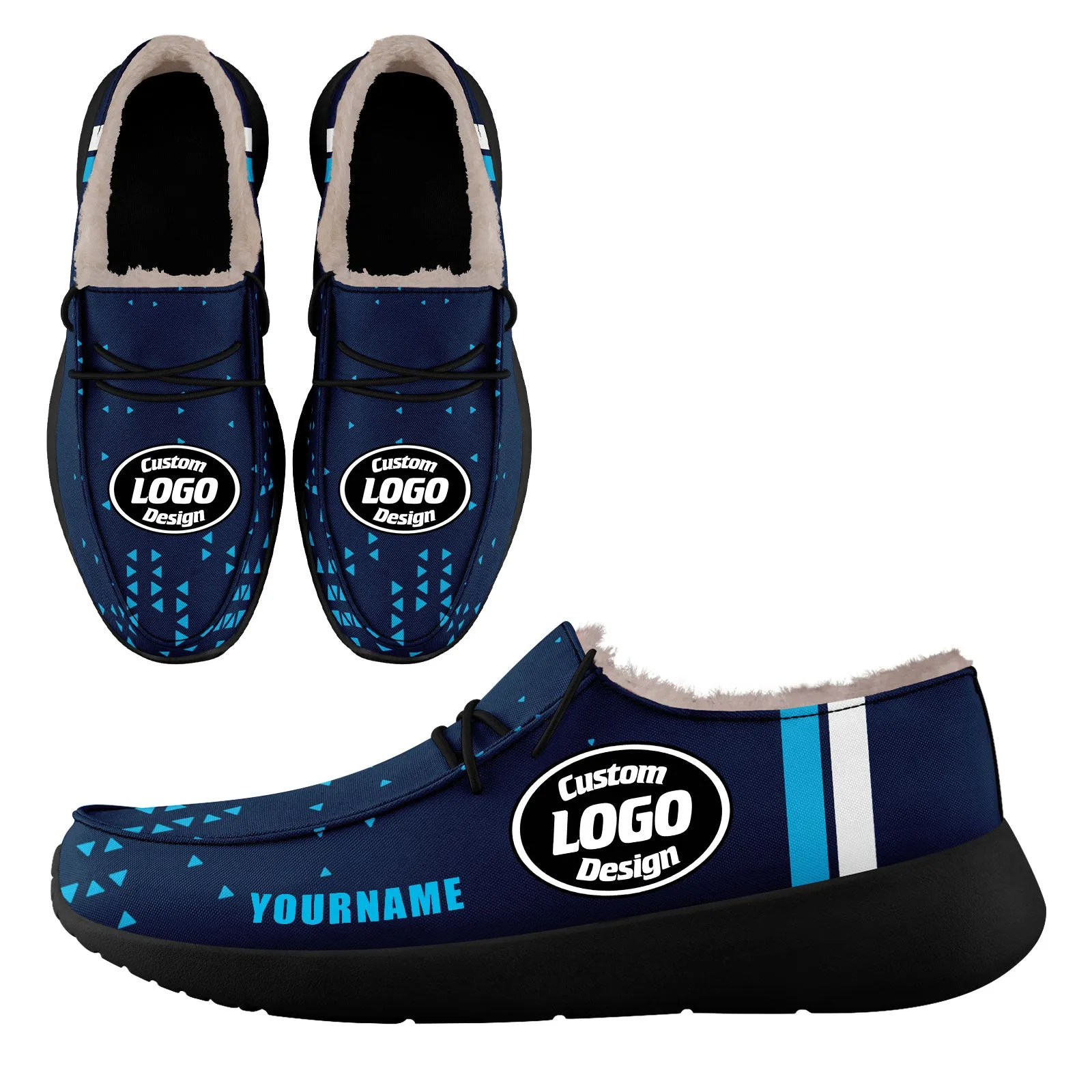 Custom Blue Tennessee Sneaker Shoes Combo Offer Personalized Combo ZH-D020289-32