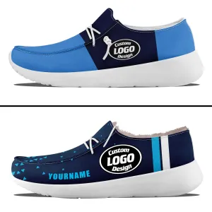 Custom Blue Tennessee Sneaker Shoes Combo Offer Personalized Combo ZH-D020289-32