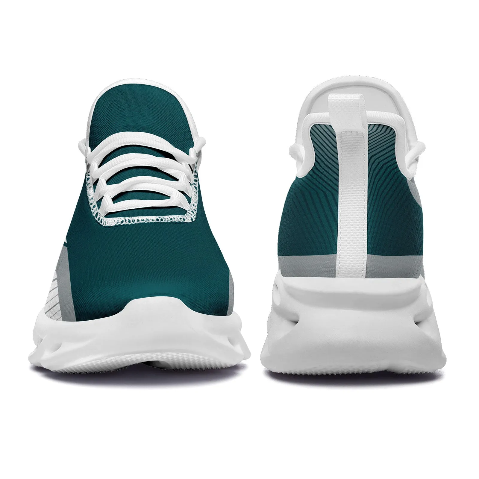 Custom Green Gray Philadelphia Maxsoul Shoes Personalized Sneaker FN003-D020325-23