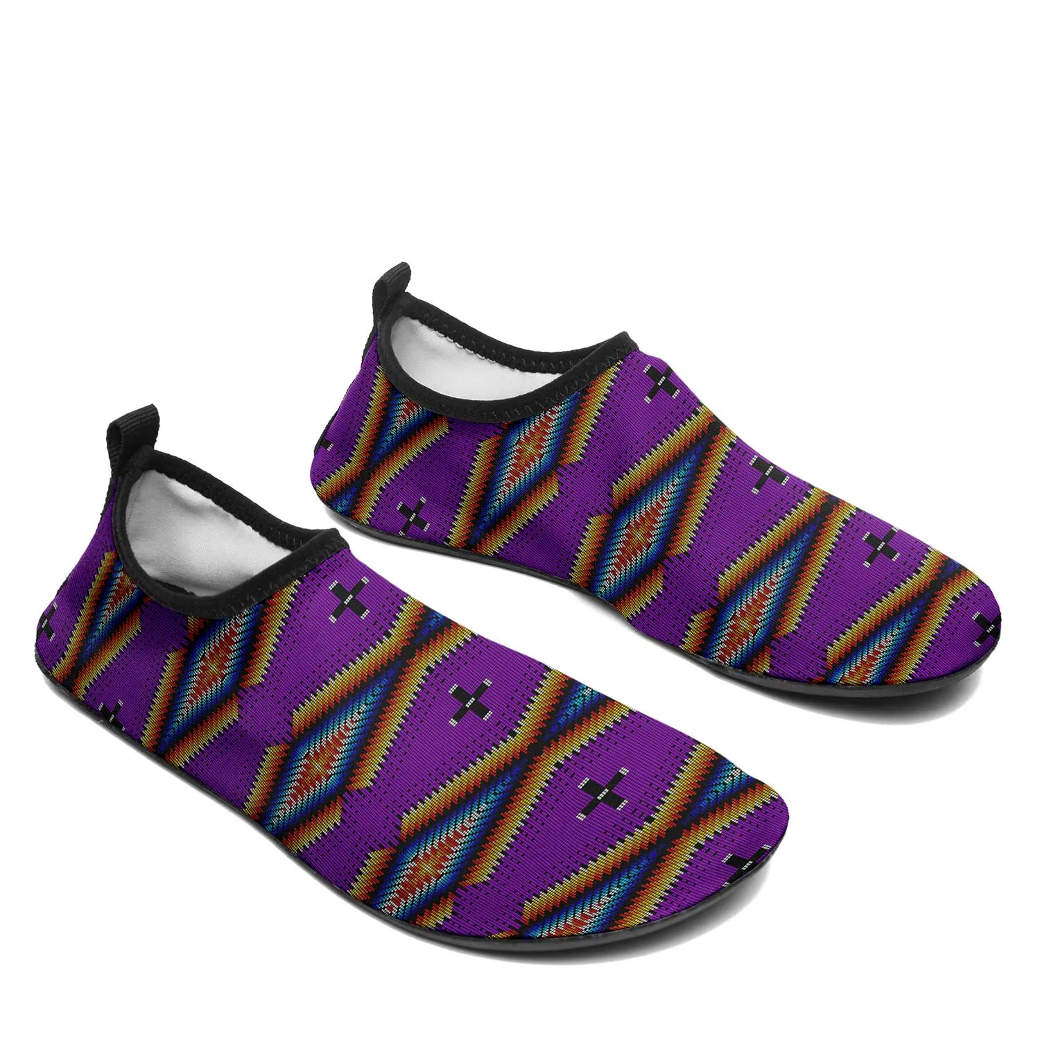 Diamond in the Bluff Purple Sockamoccs