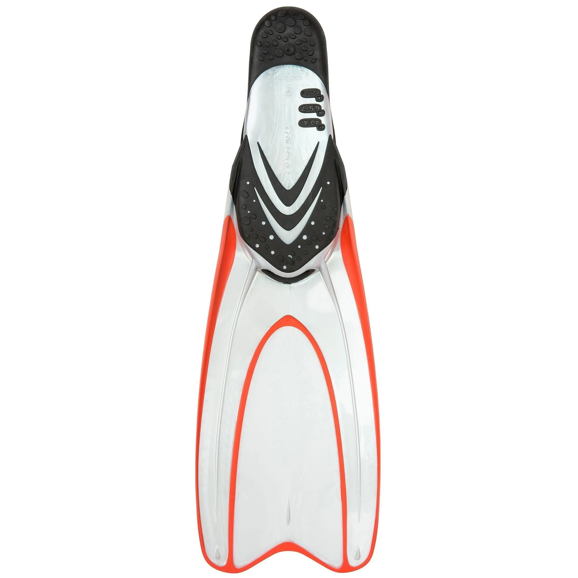 Diving Fins Iridescent Coral 500