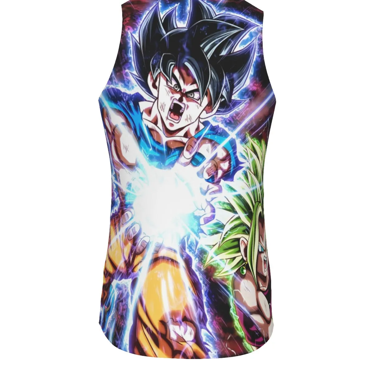 Dragon B Z Son Goku Powerful Kamehameha Released Tank Top