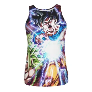 Dragon B Z Son Goku Powerful Kamehameha Released Tank Top