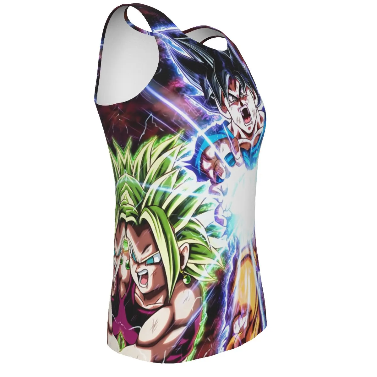 Dragon B Z Son Goku Powerful Kamehameha Released Tank Top