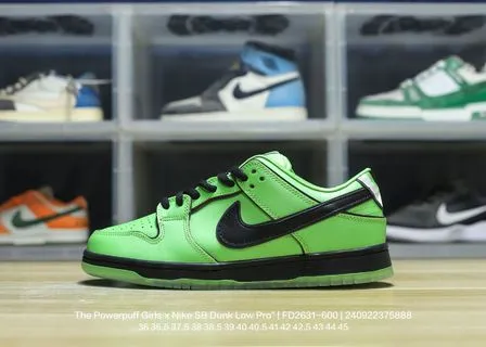 DUNK Green Powerpuff Girls