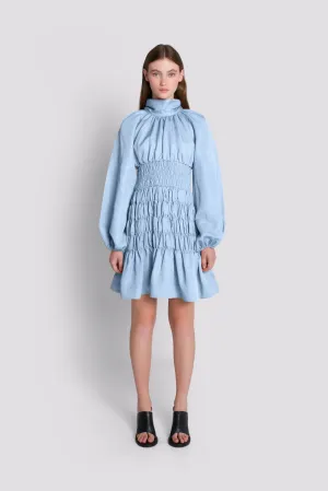 Eshan Mini Dress - Chambray