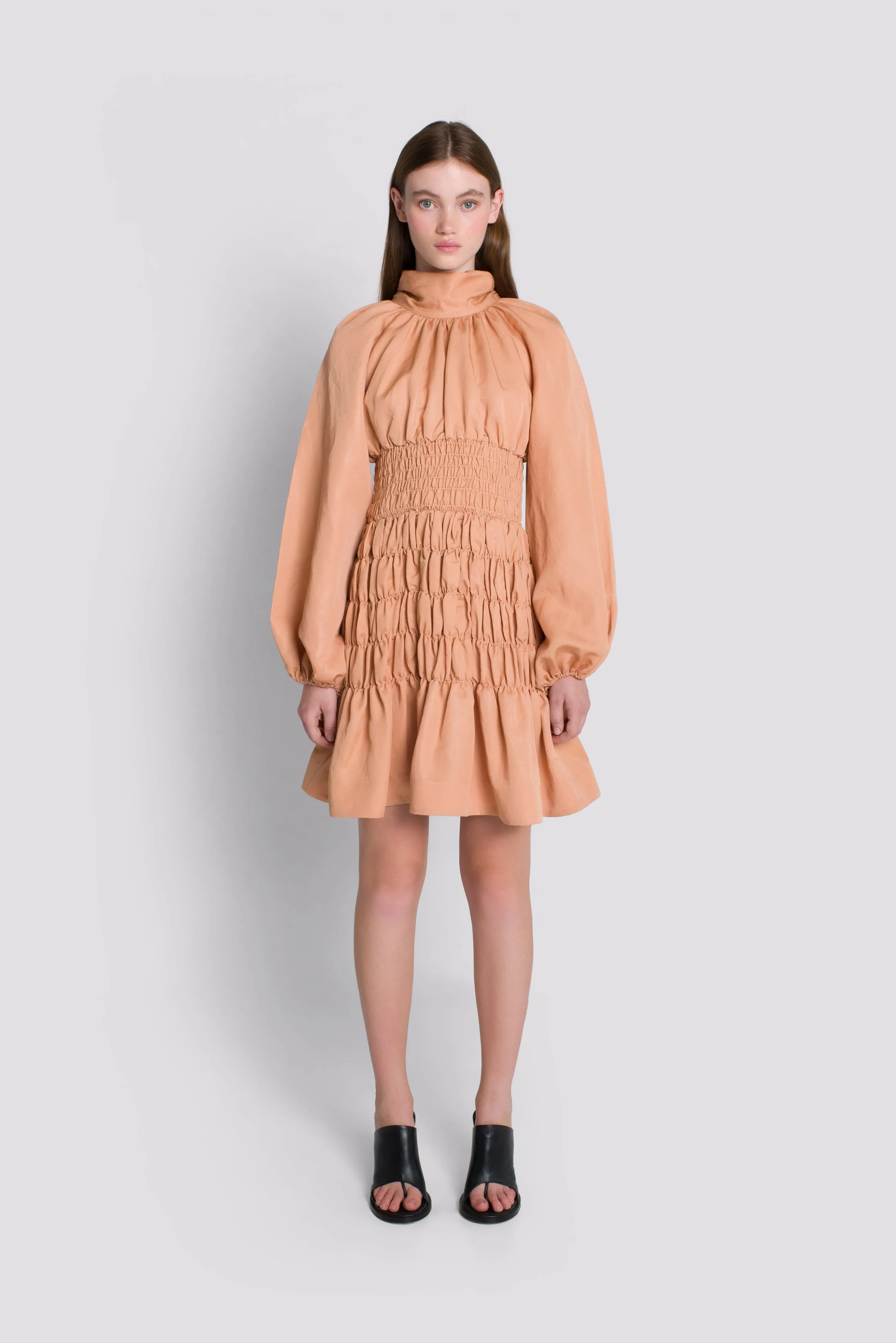 Eshan Mini Dress - Sandstone